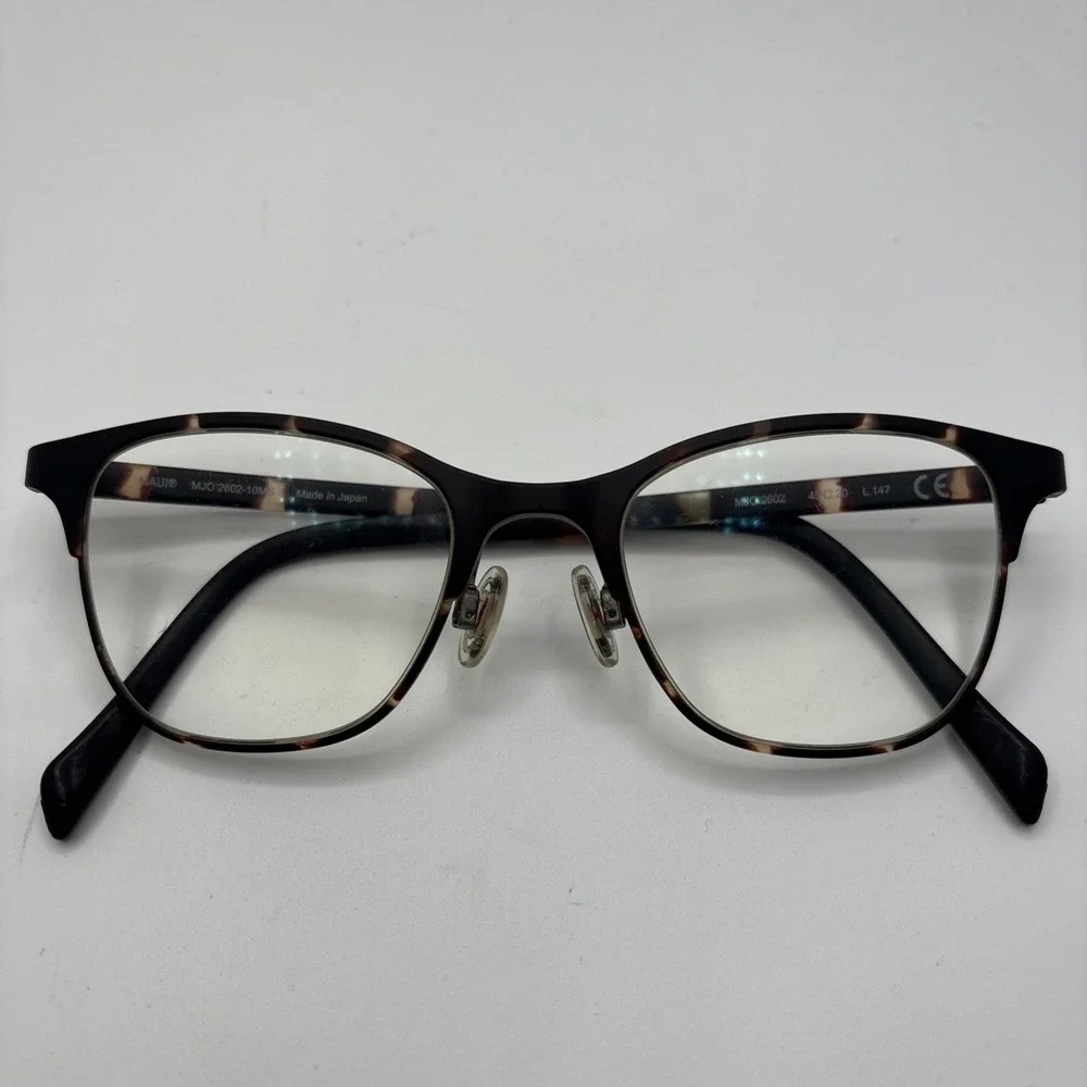 Maui Jim MJO 2602-10MS Eyeglasses Frame Matte Brown Tortoise 45-20-147mm #C200